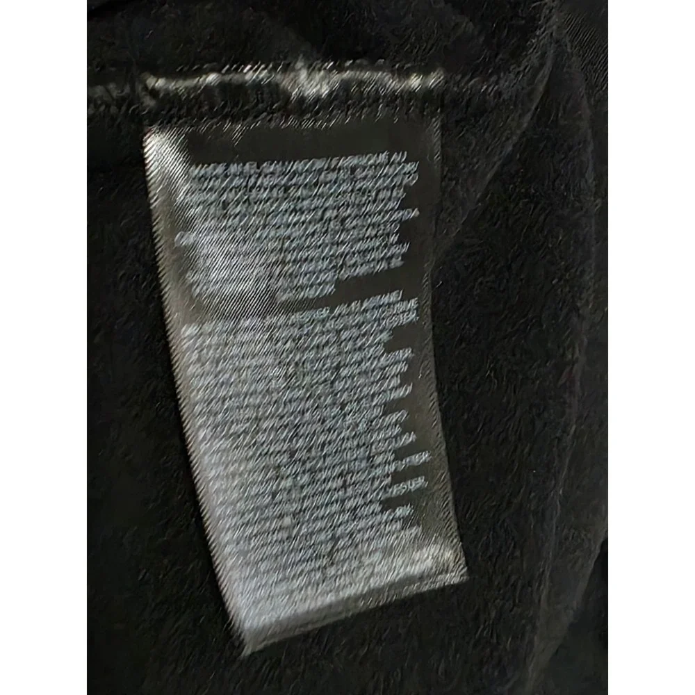 The North Face Mens Black Quarter Zip Pullover‎ Fleece Jacket Size Medium M